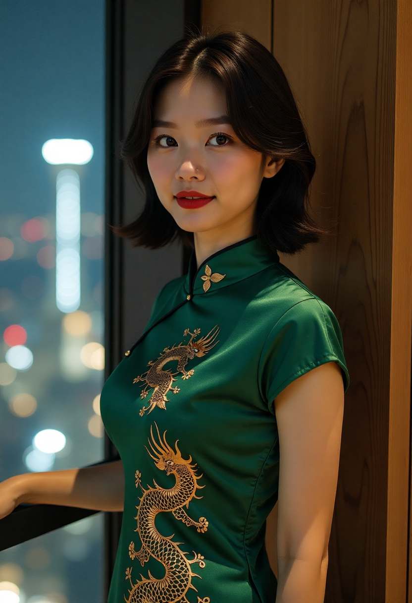 北窗灯海报